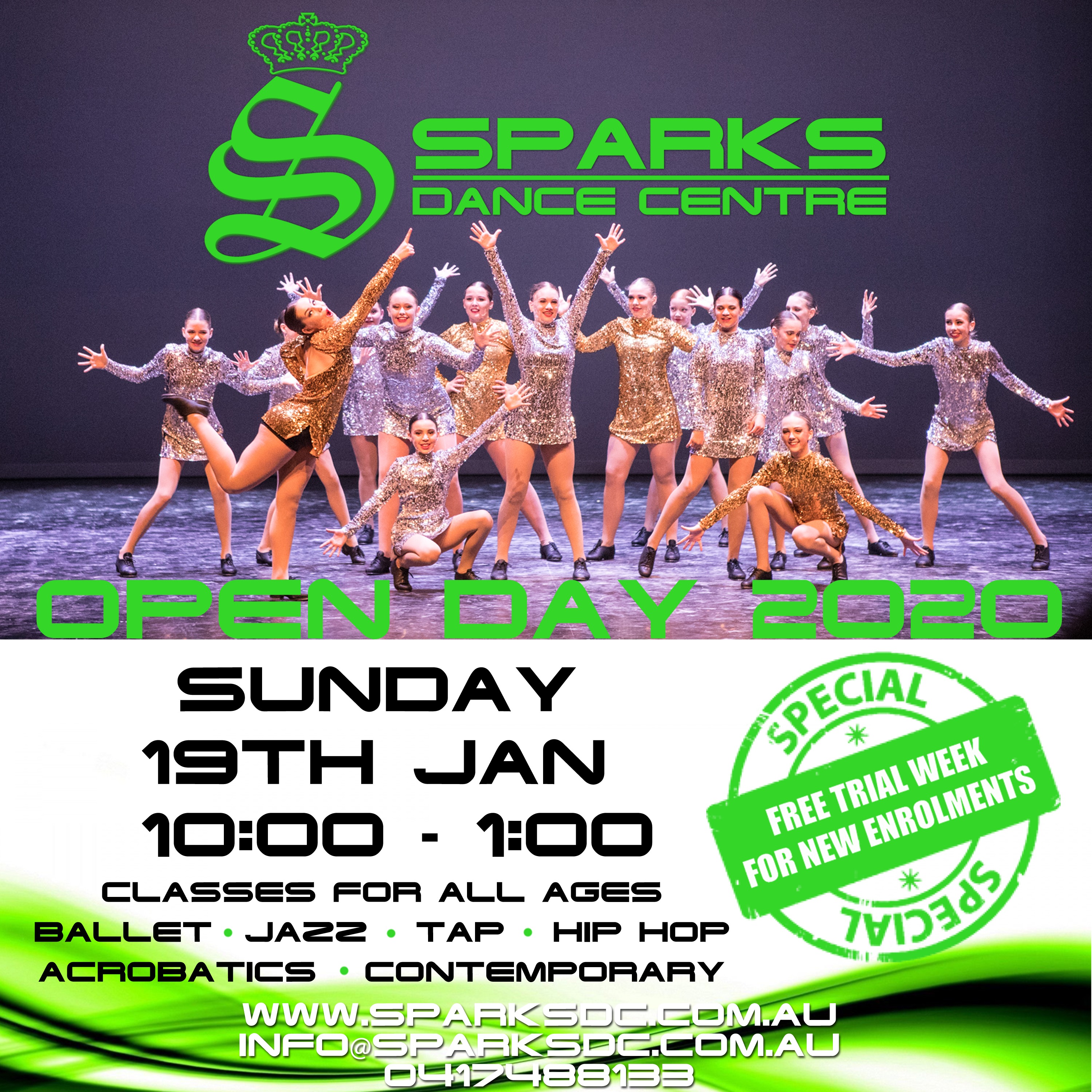 Sparks DC Open Day